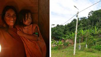 Cerca de 300,000 peruanos se benefician con obras de electrificaci&oacute;n, en la zona de frontera con el Ecuador