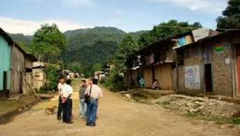 San Mart&iacute;n: Pobladores del Centro Poblado de Aguas Claras, en Rioja, abandonan viviendas, por constantes sismos