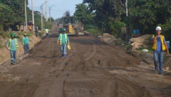 Obras de "Mejoramiento de V&iacute;as Departamentales" del Plan Vial en Rioja y Moyobamba, est&aacute;n en su fase final