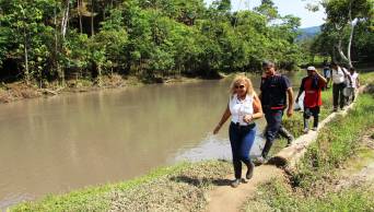 Rioja: Especialistas del Instituto Geof&iacute;sico del Per&uacute; (IGP) evaluar&aacute;n causas que generan la turbidez del r&iacute;o Aguas Claras