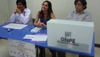 San Mart&iacute;n: Mayor&iacute;a de miembros de mesa a nivel nacional fueron j&oacute;venes entre 20 y 29 a&ntilde;os de edad con secundaria completa, estudios t&eacute;cnicos o superiores