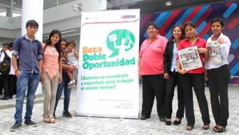Otorgar&aacute;n 500 becas doble oportunidad a j&oacute;venes de  Amazonas, Apur&iacute;mac, Ayacucho, Cajamarca, Huancavelica Lambayeque, La Libertad, Loreto y Pasco