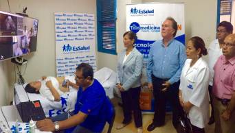 Cajamarca: EsSalud inaugur&oacute; Servicio de Telemedicina en Hospital II de Ja&eacute;n, con 4 nuevas especialidades m&eacute;dicas