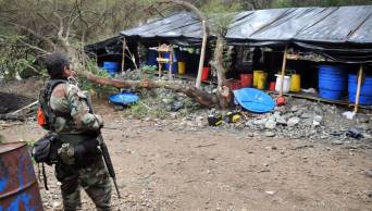 PNP destruy&oacute; dos laboratorios de elaboraci&oacute;n de coca&iacute;na en Ucayali