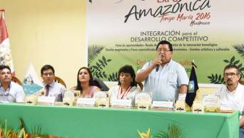 Pucallpa: Realizan lanzamiento de la Sexta Feria "Expoamaz&oacute;nica Tingo Mar&iacute;a � Hu&aacute;nuco 2016"