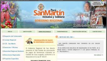 �Hackean� p&aacute;gina web del Gobierno Regional de San Mart&iacute;n - GORESAM: www.regionsanmartin.gob.pe