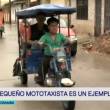 Conoce la historia de la mototaxi m&aacute;s peque&ntilde;a del Per&uacute; en Moyobamba - San Mart&iacute;n [VIDEO] - 