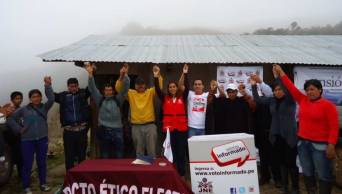 Candidatos a alcald&iacute;as en Ayacucho y Ucayali firmar&aacute;n pacto &eacute;tico electoral