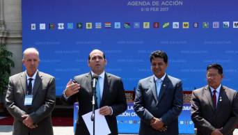 Eligen a gobernador de San Mart&iacute;n presidente del Ciam hasta el 2018