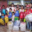Entregan kits l&uacute;dicos a colegios de Picota da&ntilde;ados por inundaciones - 