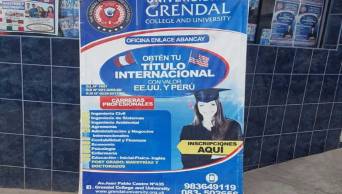 SUNEDU detecta universidad informal que operaba en Apur&iacute;mac y Loreto - www.sunedu.gob.pe
