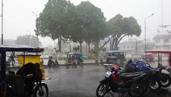Lluvias intensas se presentar&aacute;n desde esta noche en 10 regiones de la selva