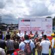 Ministro Bruno Giuffra supervisa obras en v&iacute;a Federico Basadre - Ucayali - 