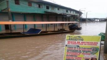 M&aacute;s de 40 viviendas inundadas por crecida del r&iacute;o Madre de Dios