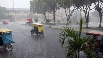 Loreto y Amazonas presentar&aacute;n lluvias moderadas hasta la medianoche