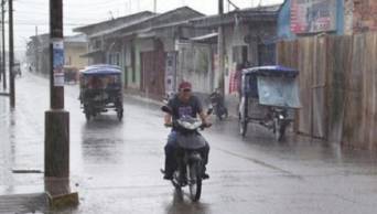 Lluvias ligeras ocurrir&iacute;an en la selva norte y central hasta la medianoche