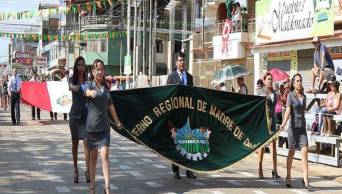 Puerto Maldonado celebra 116 aniversario de creaci&oacute;n