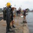 Buzos buscan a dos ni&ntilde;os que cayeron a r&iacute;o Huallaga en Loreto - 