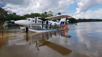 Anuncian seis nuevas campa&ntilde;as de acci&oacute;n social a&eacute;reas en la Amazon&iacute;a