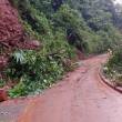 Intensas lluvias provocan derrumbe en v&iacute;a Tarapoto-Yurimaguas - 