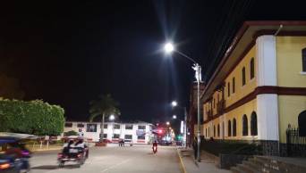 Diversas ciudades de la regi&oacute;n San Mart&iacute;n ya tienen iluminaci&oacute;n LED