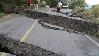 Confirman da&ntilde;os materiales por deslizamiento en distrito de Cajaruro - Amazonas