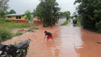 Lluvias intensas causan da&ntilde;os en 19 viviendas en el distrito de Calzada, en Moyobamba, regi&oacute;n San Mart&iacute;n