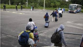 Cerca de 500 pobladores varados en Lima llegaron a la regi&oacute;n San Mart&iacute;n en tres vuelos humanitarios